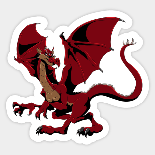 Cartoon Dragon Sticker